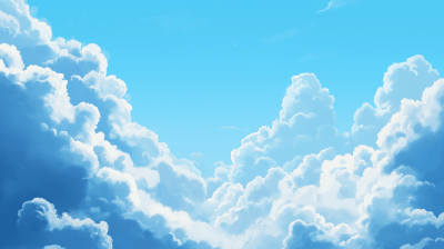 Cloudy Blue Sky