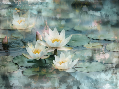 Ethereal Water Lilies