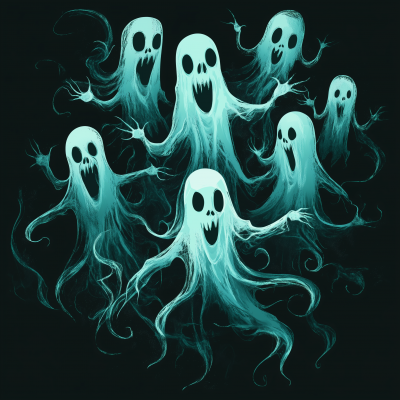 Haunting Halloween Ghosts