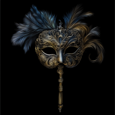 Vintage Masquerade Mask