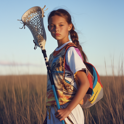 Athletic Girls Lacrosse Clothing Collection