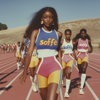 Retro Track and Field Inspiration