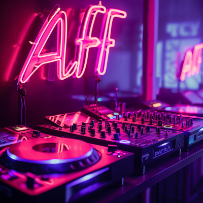 AFF PARTY Neon Sign