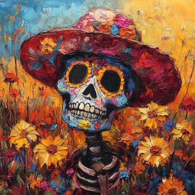 Day of the Dead Painting