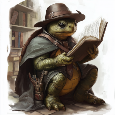 Turtle Detective Character