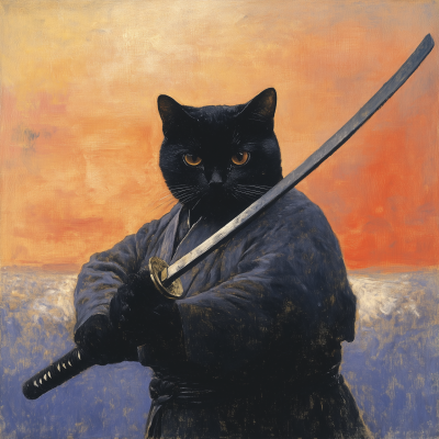 Samurai Cat