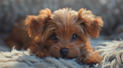 Hyperrealistic Puppy