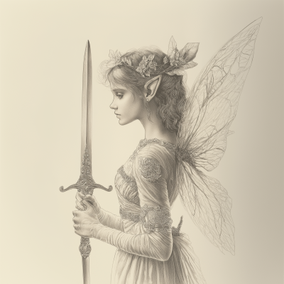 Fairy with Sword