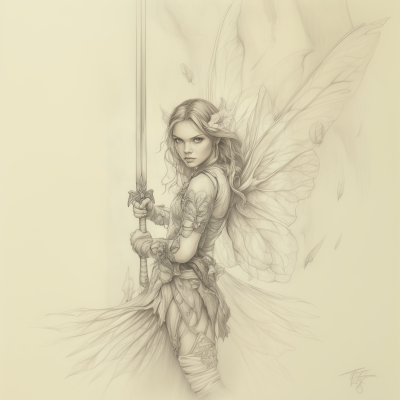 Fantasy Fairy Warrior