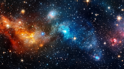 Starry Space Background