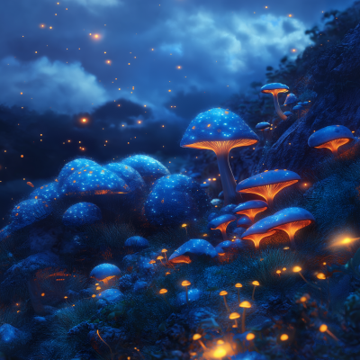 Glowing Mushroom Valley