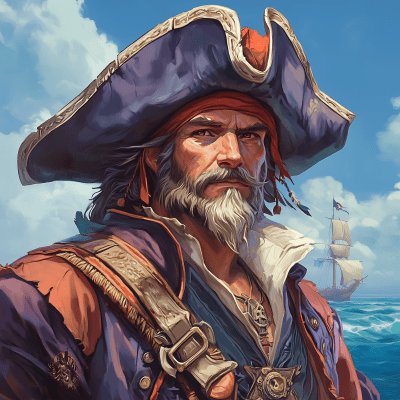 Pirate Captain Portrait