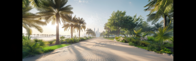 Dubai HDRI Background