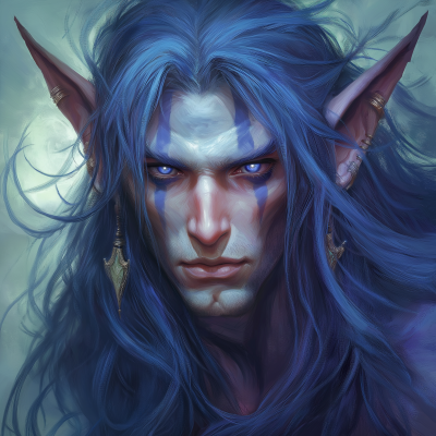 Night Elf Character