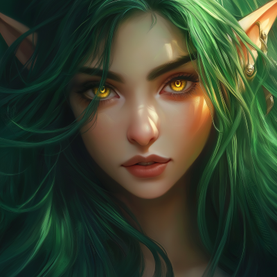 Night Elf Character Art