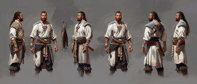 Slavic NPC Character Design