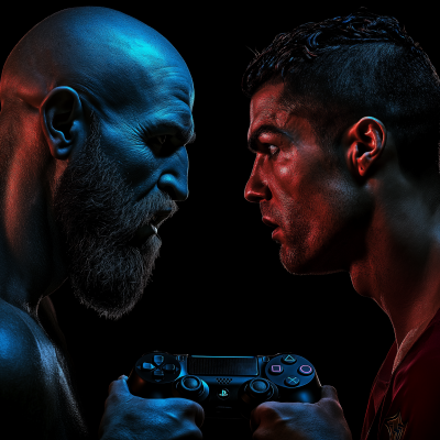 Kratos and Ronaldo Challenge