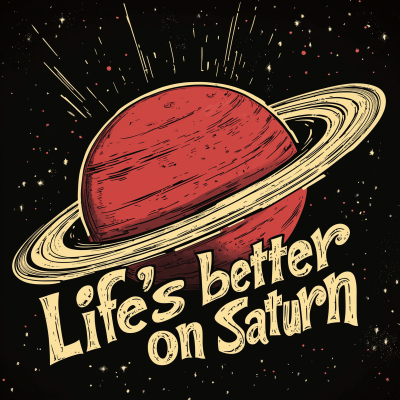 Life’s Better on Saturn