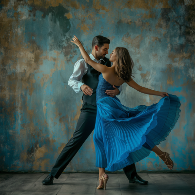 Salsa Dance Couple