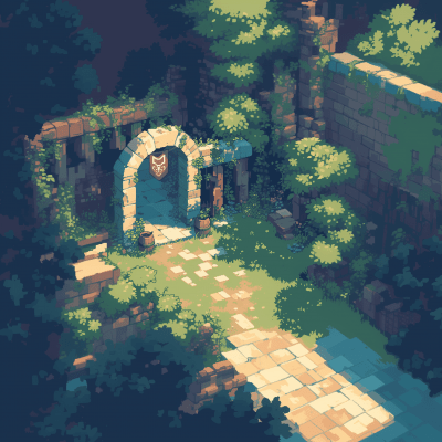 A Link to the Past Inspired Landscape