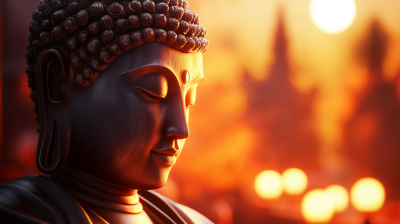 Meditative Buddha Portrait