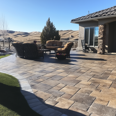 Nevada Paver Patio