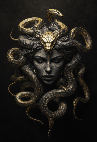 Medusa Tattoo Design