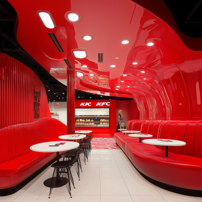 Luxurious KFC Interior