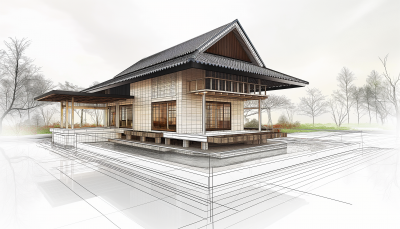 Architectural Render of Building