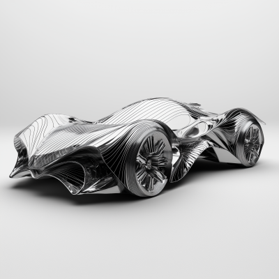 Gehry Inspired Supercar