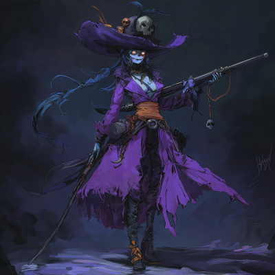 Creepy Pirate Queen