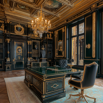 Antique Laquered Furniture in a High Quality Picture