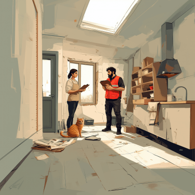 Kitchen Installation Scene