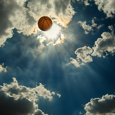 Basketball in the Air