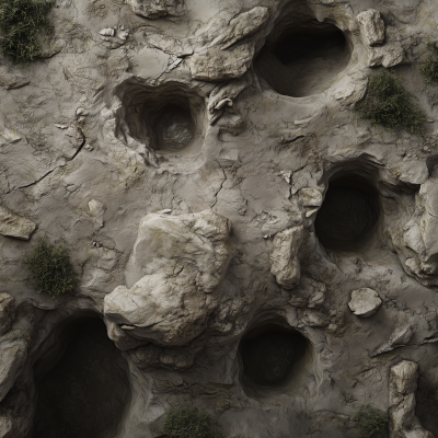 Top View Stone Caves