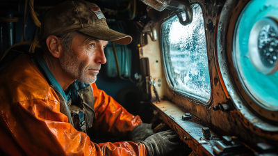 Fisherman at Sea