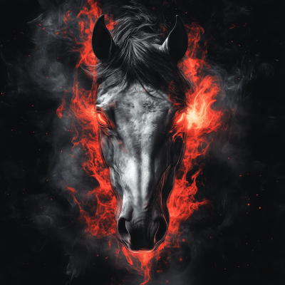 Fierce Equestrian Flame