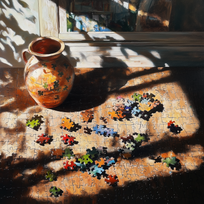 Dappled Light Still Life