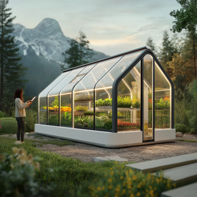 Futuristic Smart Greenhouse