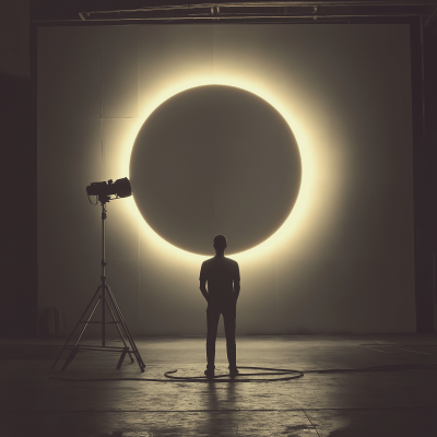 Silhouette in the Spotlight