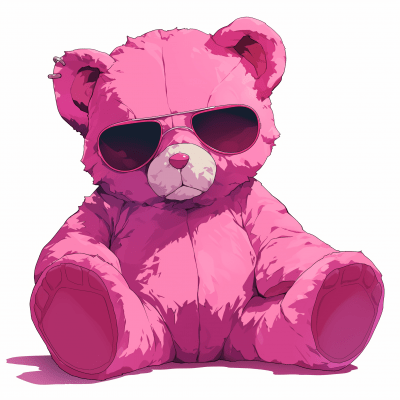 Punk Teddy Bear