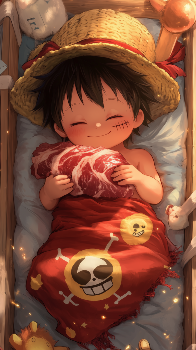 Baby Luffy in an Ultra Style