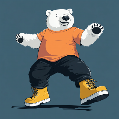 Dancing Polar Bear