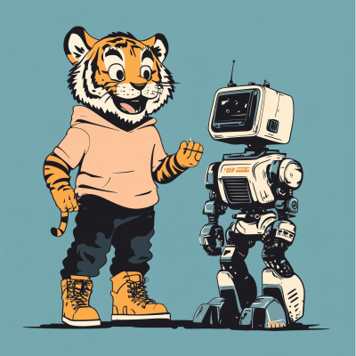 Tiger and Robot