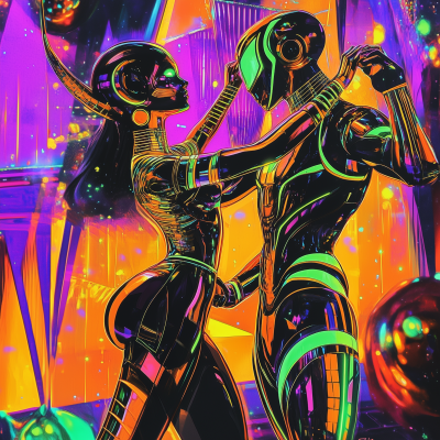 Futuristic Nightclub Flyer