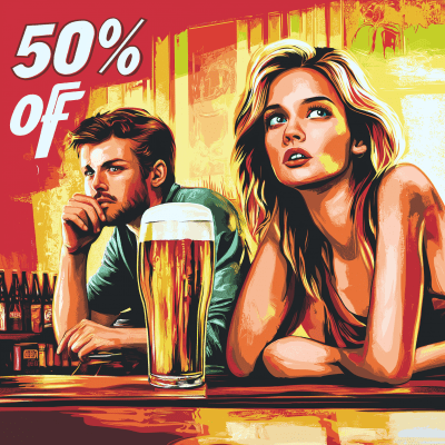 Student Discount Beer Poster