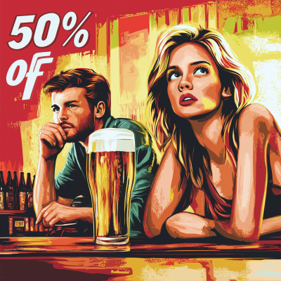 Student Discount Beer Poster