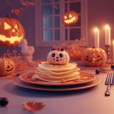 Halloween Crêpe Delight