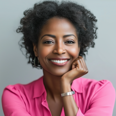 Portrait of a Smiling Woman