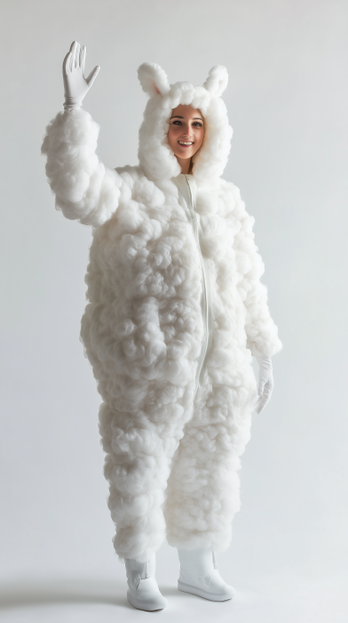 Puffy Sheep Costume